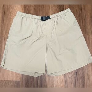 Columbia Men's Beige Swim  Trunks XXL 8inch Inseam